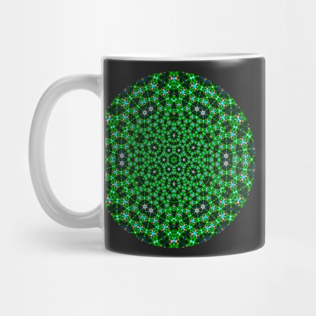 Dark Green Mandala by KaSaPo